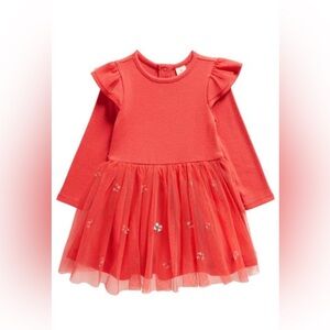 Tucker + Tate Embroidered Tulle Dress, 18M